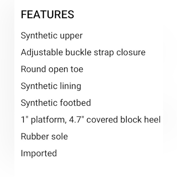 NWOT Jessica Simpson Giddings Glossy Black Platform Sandals,Size-8.5 - Picture 16 of 16